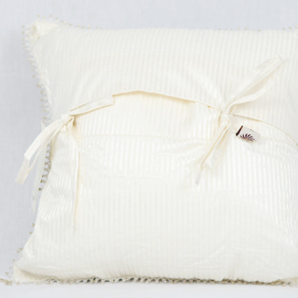Sandy Beaded Pillow
