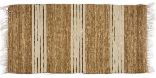 Beige with light Brown Stripes