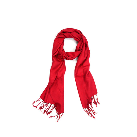 Large  Red Scarf